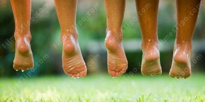 filmes sobre foto de câmera de pés descalços
