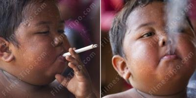 filmes sobre cigarro de fumo da criança
